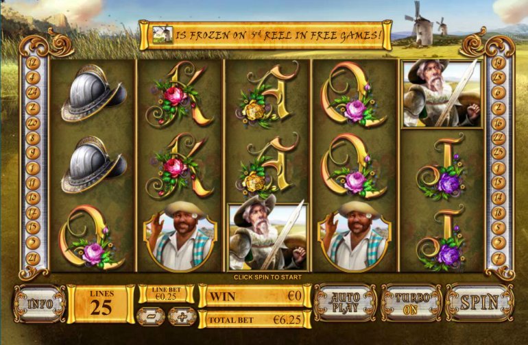 The Riches of Don Quixote slot machine
